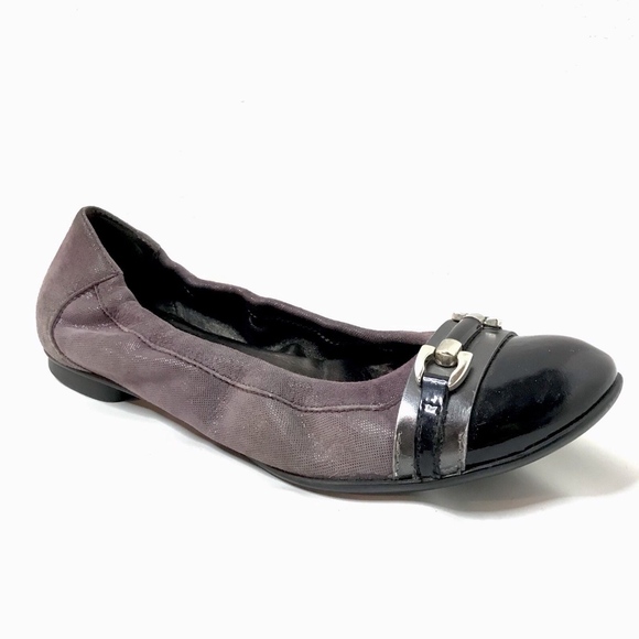 AGL Attilio Giusti Leombruni Cap Toe Ballet Flats - Picture 3 of 8